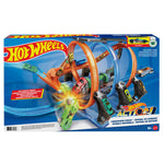 Hot Wheels Corkscrew Crash Track Set