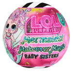 LOL Surprise Mermaids! Makeover Magic Baby Sisters with Color-Change Mermaid Tails