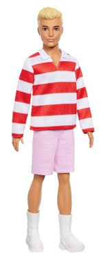 Ken Fashionistas #241 (Striped Top / Pink Shorts)