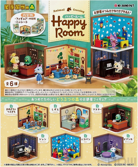 Re-ment Animal Crossing - Happy Room (6/box)