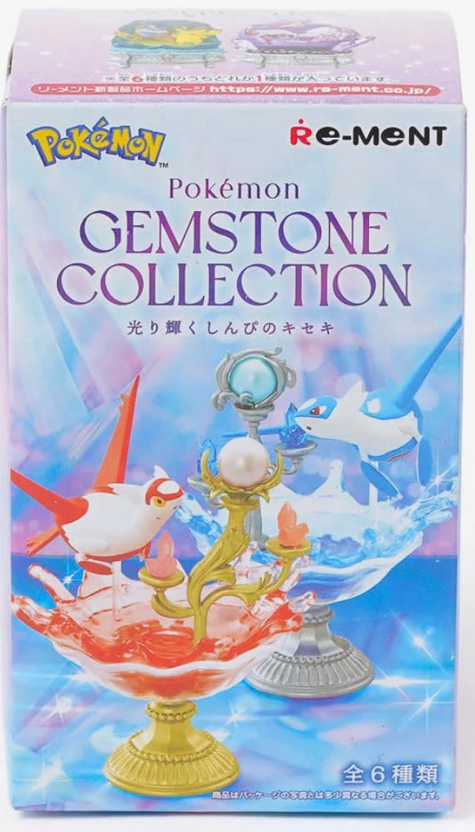 Re-ment Pokemon Gemstone Collection Shining Miracle Of Mystery (6/box)