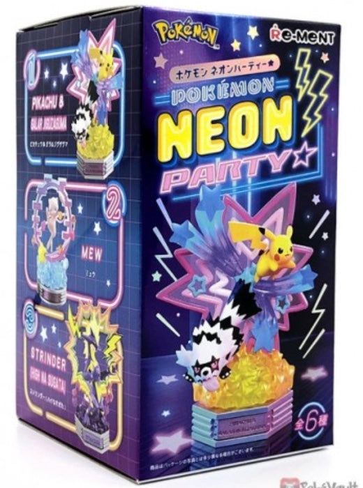 Re-ment Pokemon NEON PARTY (6/box)